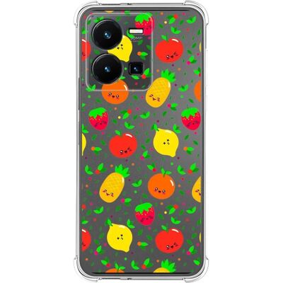 Coque en silicone à motifs de fruits pour Vivo Y35 - Étui téléphone - Publicité Coque en silicone à motifs de fruits pour Vivo Y35 - Étui téléphone - Publicité