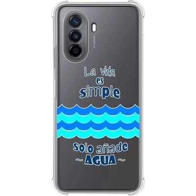 Tumundosmartphone TMS91284 Noir Bleu Transparent - Coque de téléphone - Publicité Tumundosmartphone TMS91284 Noir Bleu Transparent - Coque de téléphone - Publicité