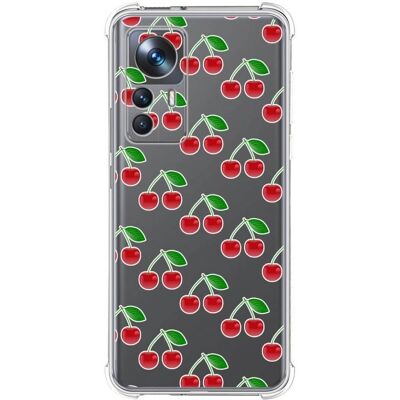 Coque Silicone Cerises Xiaomi 12T/12T Pro - Publicité Coque Silicone Cerises Xiaomi 12T/12T Pro - Publicité