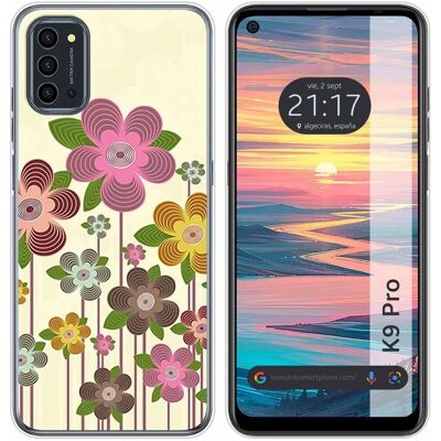 Coque Oukitel K9 Pro Multicolore - Design floral de printemps - Publicité Coque Oukitel K9 Pro Multicolore - Design floral de printemps - Publicité