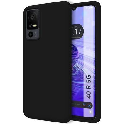 Coque en silicone Tumundosmartphone pour TCL 40 R 5G - Résistante aux chocs - Publicité Coque en silicone Tumundosmartphone pour TCL 40 R 5G - Résistante aux chocs - Publicité