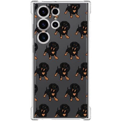 Tumundosmartphone Coque Silicone Antichocs Chiens - S23 Ultra 5G - Publicité Tumundosmartphone Coque Silicone Antichocs Chiens - S23 Ultra 5G - Publicité