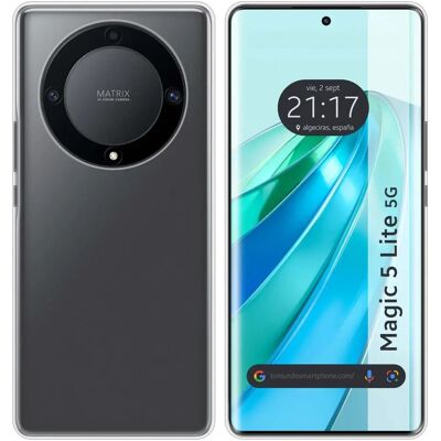 Coque transparente TUMUNDOSMARTPHONE Honor Magic 5 Lite 5G - Publicité Coque transparente TUMUNDOSMARTPHONE Honor Magic 5 Lite 5G - Publicité