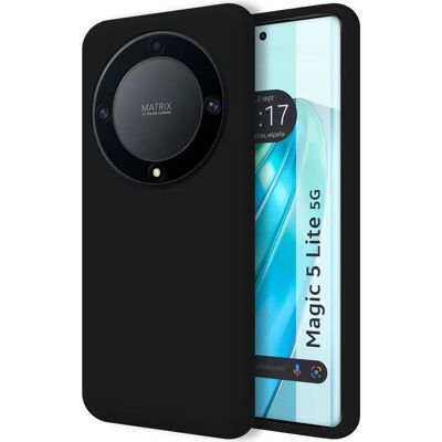 Coque en silicone liquide pour Huawei Honor Magic 5 Lite 5G - Coque - Publicité Coque en silicone liquide pour Huawei Honor Magic 5 Lite 5G - Coque - Publicité