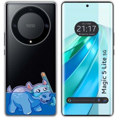 Coque TPU multicolore pour Huawei Honor Magic 5 Lite 5G - Étui - Publicité Coque TPU multicolore pour Huawei Honor Magic 5 Lite 5G - Étui - Publicité