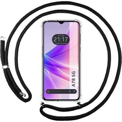 Transparent Oppo A78 5G Mobilskal TUMUNDOSMARTPHONE Transparent Oppo A78 5G Mobilskal TUMUNDOSMARTPHONE