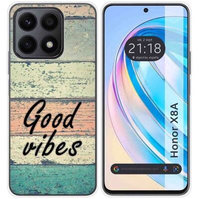 Coque multicolore pour Huawei Honor X8A - Publicité Coque multicolore pour Huawei Honor X8A - Publicité