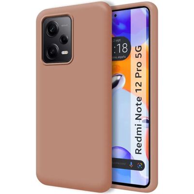 Roze siliconen telefoonhoesje voor Xiaomi Redmi Note 12 Pro 5G - Telefoonhoesje Roze siliconen telefoonhoesje voor Xiaomi Redmi Note 12 Pro 5G - Telefoonhoesje