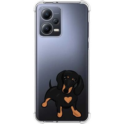 Coque en silicone antichocs Tumundo Xiaomi Redmi Note 12 5G - Design Chiens - Publicité Coque en silicone antichocs Tumundo Xiaomi Redmi Note 12 5G - Design Chiens - Publicité