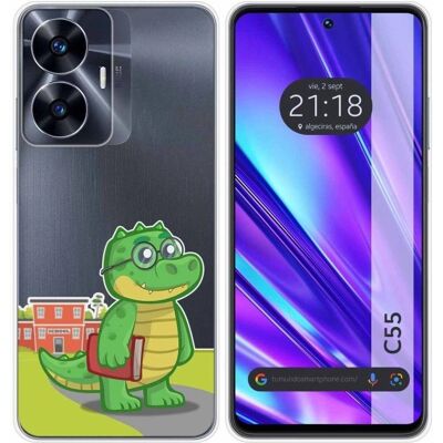 Coque en Silicone Realme C55 Coco - Étui Téléphone - Publicité Coque en Silicone Realme C55 Coco - Étui Téléphone - Publicité