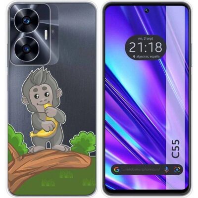 Coque en Silicone Realme C55 Tumundosmartphone - Transparente et Résistante - Publicité Coque en Silicone Realme C55 Tumundosmartphone - Transparente et Résistante - Publicité