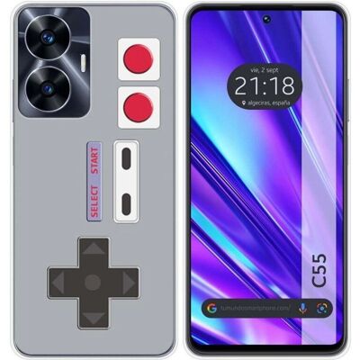 Coque en Silicone TUMUNDOSMARTPHONE pour Realme C55 - Étui - Publicité Coque en Silicone TUMUNDOSMARTPHONE pour Realme C55 - Étui - Publicité