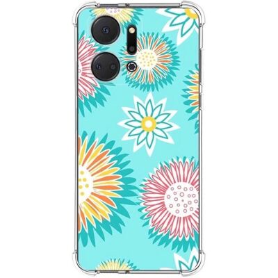 Coque en silicone multicolore pour Huawei Honor X8a - Publicité Coque en silicone multicolore pour Huawei Honor X8a - Publicité