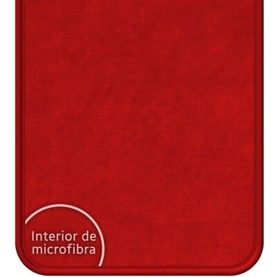 Coque en Silicone Rouge Honor X7a - Housse de Téléphone - Publicité Coque en Silicone Rouge Honor X7a - Housse de Téléphone - Publicité