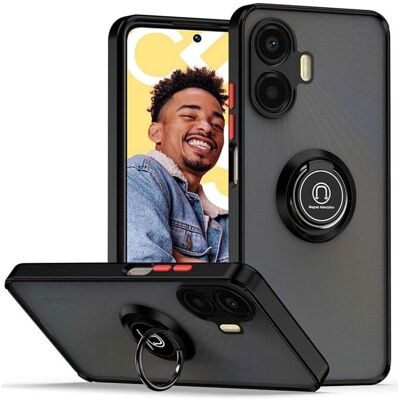 Coque TUMUNDOSMARTPHONE Realme C55 Borde Noir et Anneau Tournevis 360 Coque TUMUNDOSMARTPHONE Realme C55 Borde Noir et Anneau Tournevis 360
