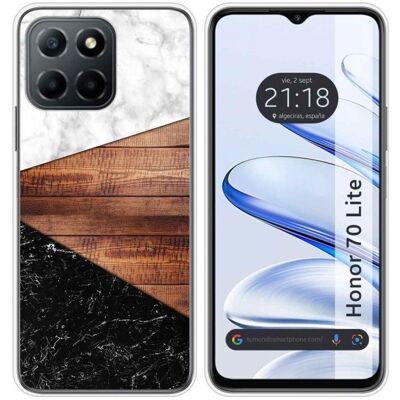 Coque TUMUNDOSMARTPHONE Design Marbre pour Huawei Honor 70 Lite 5G - Publicité Coque TUMUNDOSMARTPHONE Design Marbre pour Huawei Honor 70 Lite 5G - Publicité