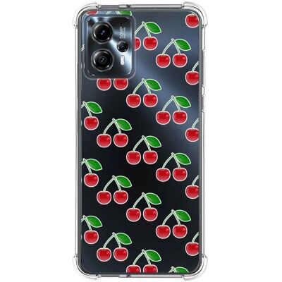 Coque en Silicone Cerises pour Motorola Moto G13 - TUMUNDOSMARTPHONE - Publicité Coque en Silicone Cerises pour Motorola Moto G13 - TUMUNDOSMARTPHONE - Publicité