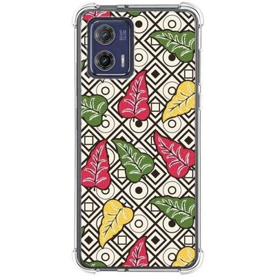 Coque en Silicone pour Motorola Moto G73 5G Design Floral - Étui - Publicité Coque en Silicone pour Motorola Moto G73 5G Design Floral - Étui - Publicité