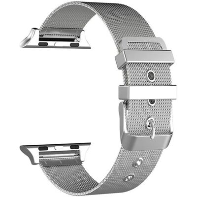 Correa metálica Cool para Apple Watch Series 1-6 & SE - Plata Correa metálica Cool para Apple Watch Series 1-6 & SE - Plata