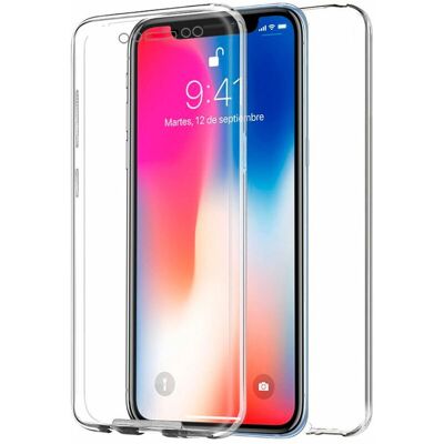 Funda de Silicona Transparente para iPhone X/XS Funda de Silicona Transparente para iPhone X/XS