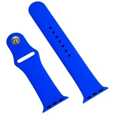 Correa de Silicona Azul para Apple Watch Series 1-5 - Accesorio Correa de Silicona Azul para Apple Watch Series 1-5 - Accesorio