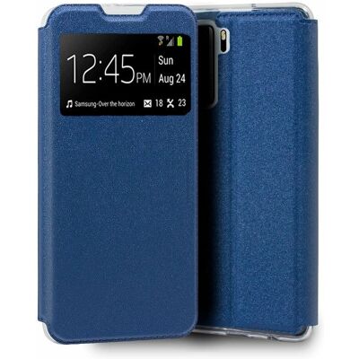 Cool Huawei P40 Lite 5G Blau Flip Case - Telefoonhoesje Cool Huawei P40 Lite 5G Blau Flip Case - Telefoonhoesje