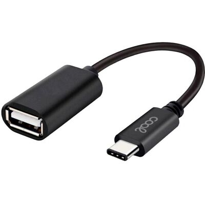 COOL 8434847039107 USB Kabel - USB A auf B - Schwarz COOL 8434847039107 USB Kabel - USB A auf B - Schwarz