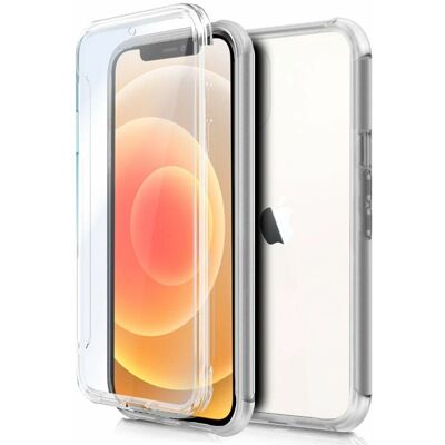 Capa de silicone 3D transparente para iPhone 12 Mini - COOL Capa de silicone 3D transparente para iPhone 12 Mini - COOL