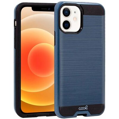 COOL aluminium hoes voor iPhone 12 mini - Blauwe telefoonhoes COOL aluminium hoes voor iPhone 12 mini - Blauwe telefoonhoes