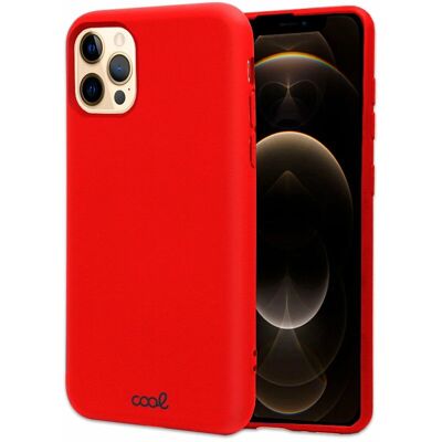 Funda de silicona roja para iPhone 12 Pro Max Funda de silicona roja para iPhone 12 Pro Max