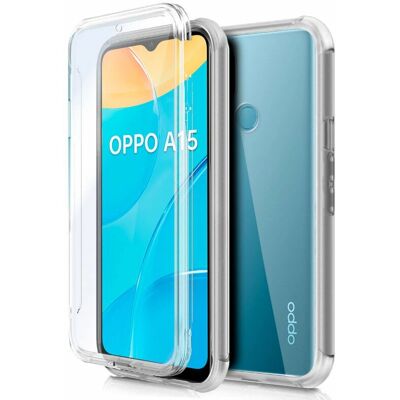 Funda Silicona 3D Transparente Cool para Oppo A15/A15s Funda Silicona 3D Transparente Cool para Oppo A15/A15s