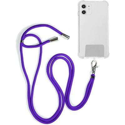Cool Universal Smartphone Anhänger Lila - Smartphone Kabel Cool Universal Smartphone Anhänger Lila - Smartphone Kabel