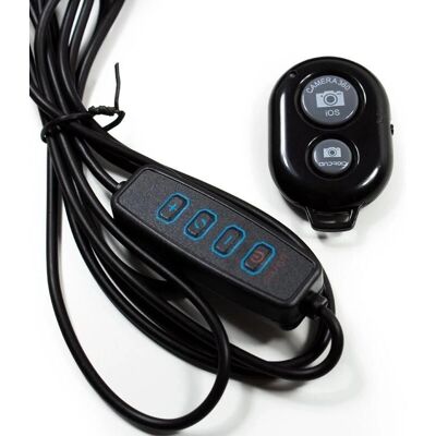 Kit de Tripé com Anel de Luz LED de 180 cm - Controle Bluetooth Kit de Tripé com Anel de Luz LED de 180 cm - Controle Bluetooth