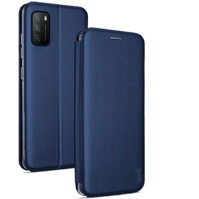 Coque Flip Cover Marino pour Xiaomi Pocophone M3 - Étui - Publicité Coque Flip Cover Marino pour Xiaomi Pocophone M3 - Étui - Publicité