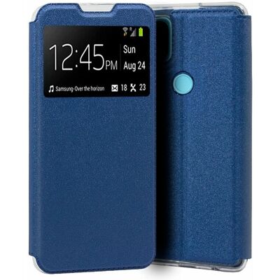 Funda Flip Azul Realme C21 - Carcasa para móvil Funda Flip Azul Realme C21 - Carcasa para móvil
