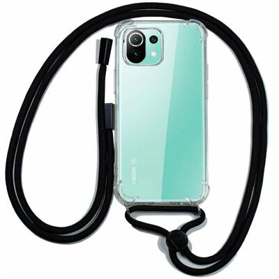 Cool Xiaomi MI 11 Lite/ Mi 11 Lite 5G Capa à prova de choque Preta Cool Xiaomi MI 11 Lite/ Mi 11 Lite 5G Capa à prova de choque Preta