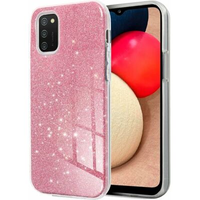 Samsung A025F Galaxy A02s Pink Glitzerhülle Samsung A025F Galaxy A02s Pink Glitzerhülle