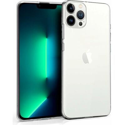 Apple iPhone 13 Pro COOL Transparante Siliconen Telefoonhoesje Apple iPhone 13 Pro COOL Transparante Siliconen Telefoonhoesje