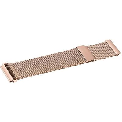 Correa de Reloj en Metal Rosa Oro 20mm - Banda para Smartwatch Correa de Reloj en Metal Rosa Oro 20mm - Banda para Smartwatch