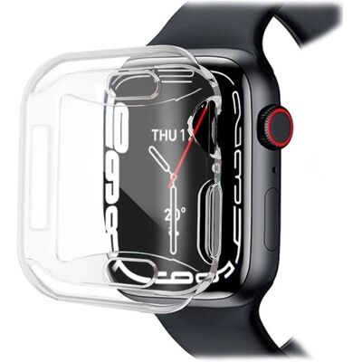 Protector de Pantalla Transparente de Silicona para Apple Watch Series 7 41mm Protector de Pantalla Transparente de Silicona para Apple Watch Series 7 41mm