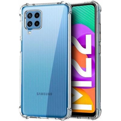 Coque Cool Samsung M225 Galaxy M22/m32 AntiShock Transparente - Publicité Coque Cool Samsung M225 Galaxy M22/m32 AntiShock Transparente - Publicité