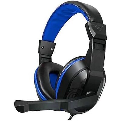 Cool Dublin Office Stereo Headphones - Preto-azul Cool Dublin Office Stereo Headphones - Preto-azul