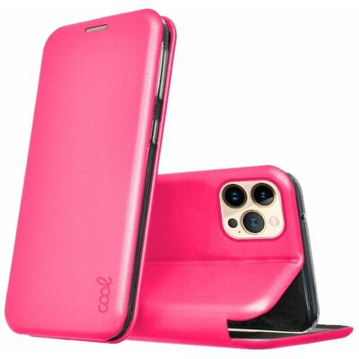 Cool 8434847058832 Fucsia Capa flip à prova de choques para iPhone 13 Pro Max Cool 8434847058832 Fucsia Capa flip à prova de choques para iPhone 13 Pro Max