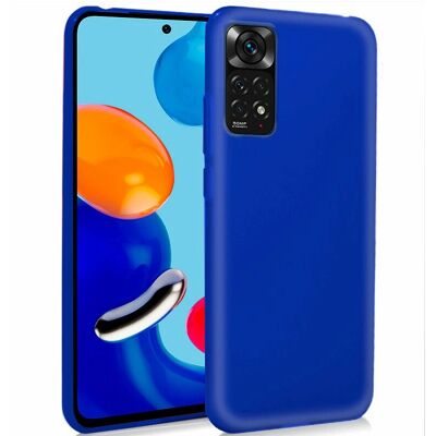 Coque en silicone bleue Cool Xiaomi Redmi Note 11S - Housse de téléphone Coque en silicone bleue Cool Xiaomi Redmi Note 11S - Housse de téléphone