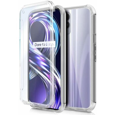 Capa de silicone transparente Cool Realme 8i/Narzo 50 Capa de silicone transparente Cool Realme 8i/Narzo 50