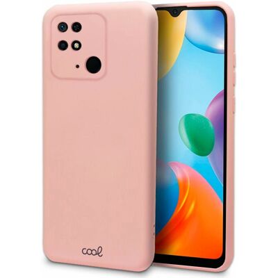 Capa de silicone rosa para Xiaomi Redmi 10c - capa de telefone Capa de silicone rosa para Xiaomi Redmi 10c - capa de telefone