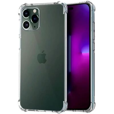 Cool Funda AntiShock Transparent pour iPhone 14 Pro - Étui - Publicité Cool Funda AntiShock Transparent pour iPhone 14 Pro - Étui - Publicité