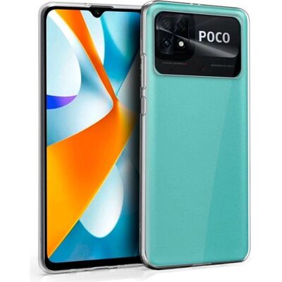 Funda de Silicona Transparente Xiaomi Poco C40 - Funda para Móvil Funda de Silicona Transparente Xiaomi Poco C40 - Funda para Móvil