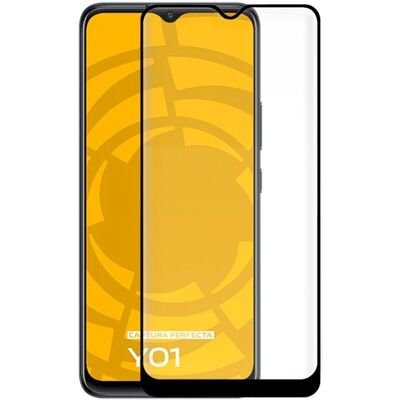Cool Vivo Y01 Vollständiger 3D-Temperglas-Displayschutz Cool Vivo Y01 Vollständiger 3D-Temperglas-Displayschutz