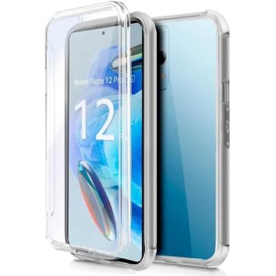 Coque en silicone transparente pour Xiaomi Redmi Note 12 Pro 5G - Publicité Coque en silicone transparente pour Xiaomi Redmi Note 12 Pro 5G - Publicité